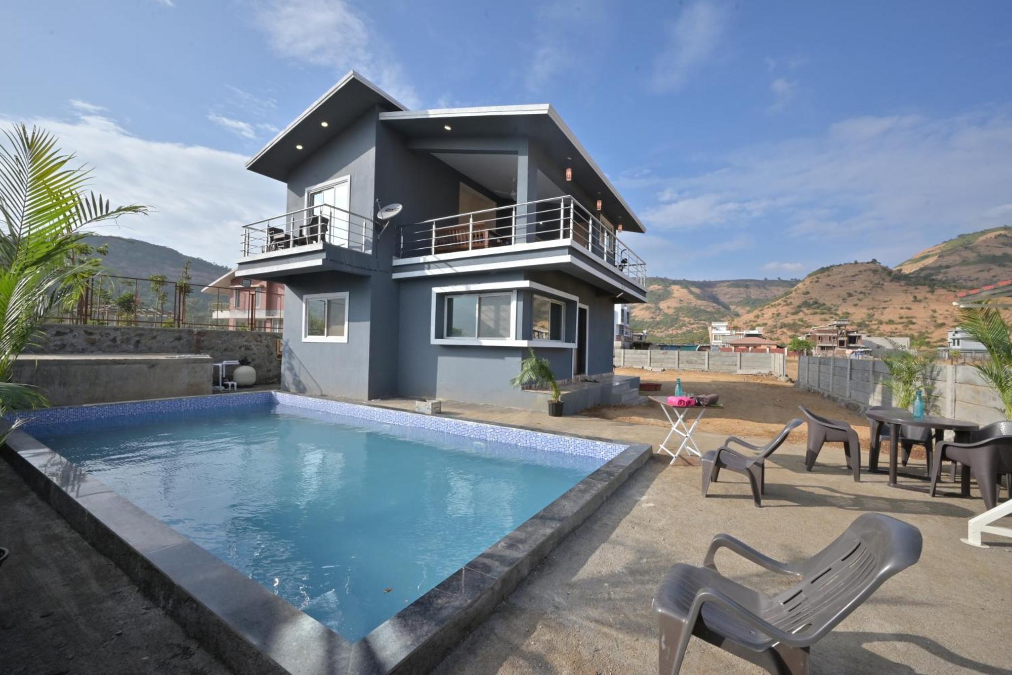 Ll Empyrean Stay Ll Mirage Chalet Ll 4Bhk Ll Ac Ll Largest Pvt Pool Ll Лонавала Екстериор снимка